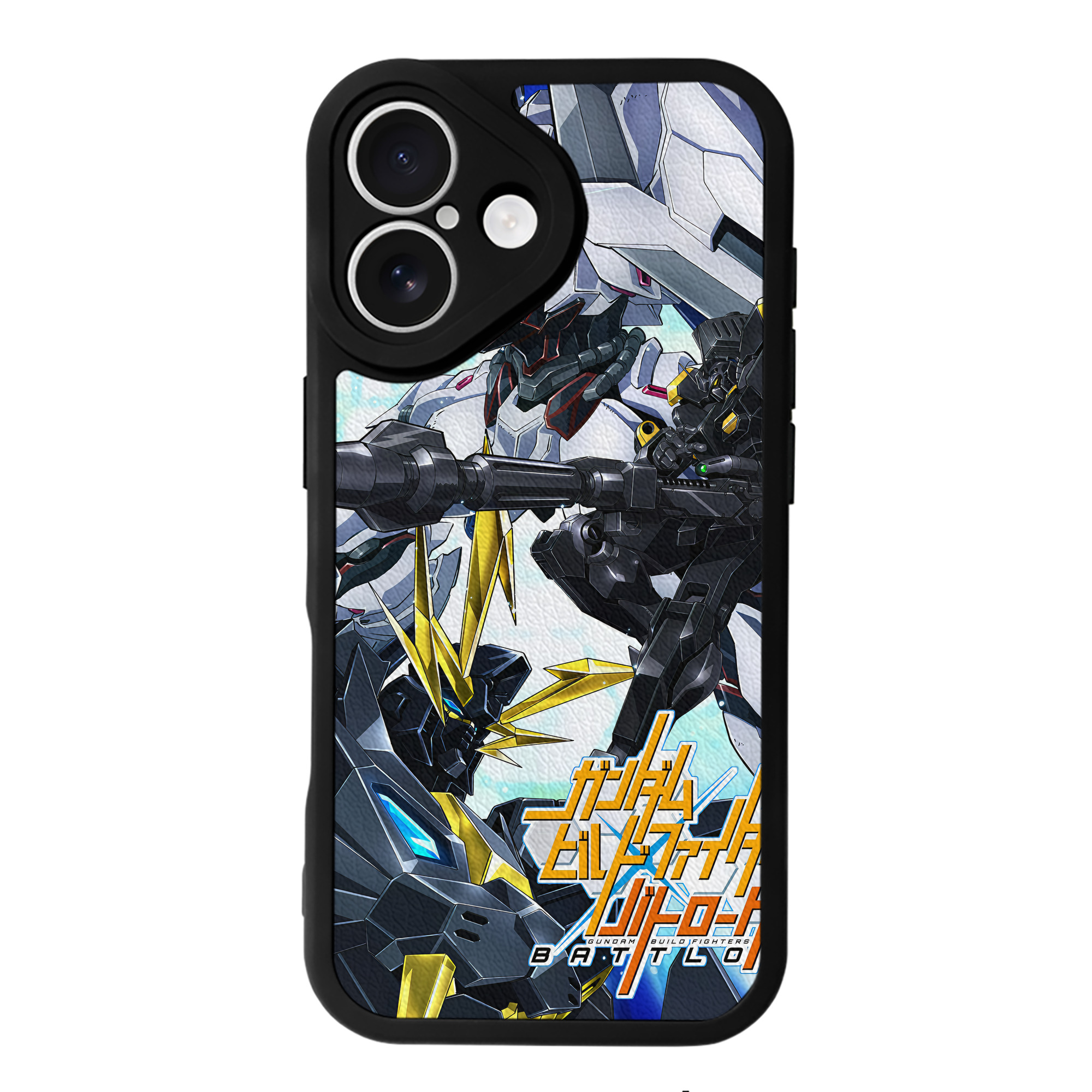 （画像用） 機動戦士ガンダム Mobile Suit Gundam 【iPhone 16シリーズ対応】シリコンスマホケース（レザー調） 材質：シリコン
